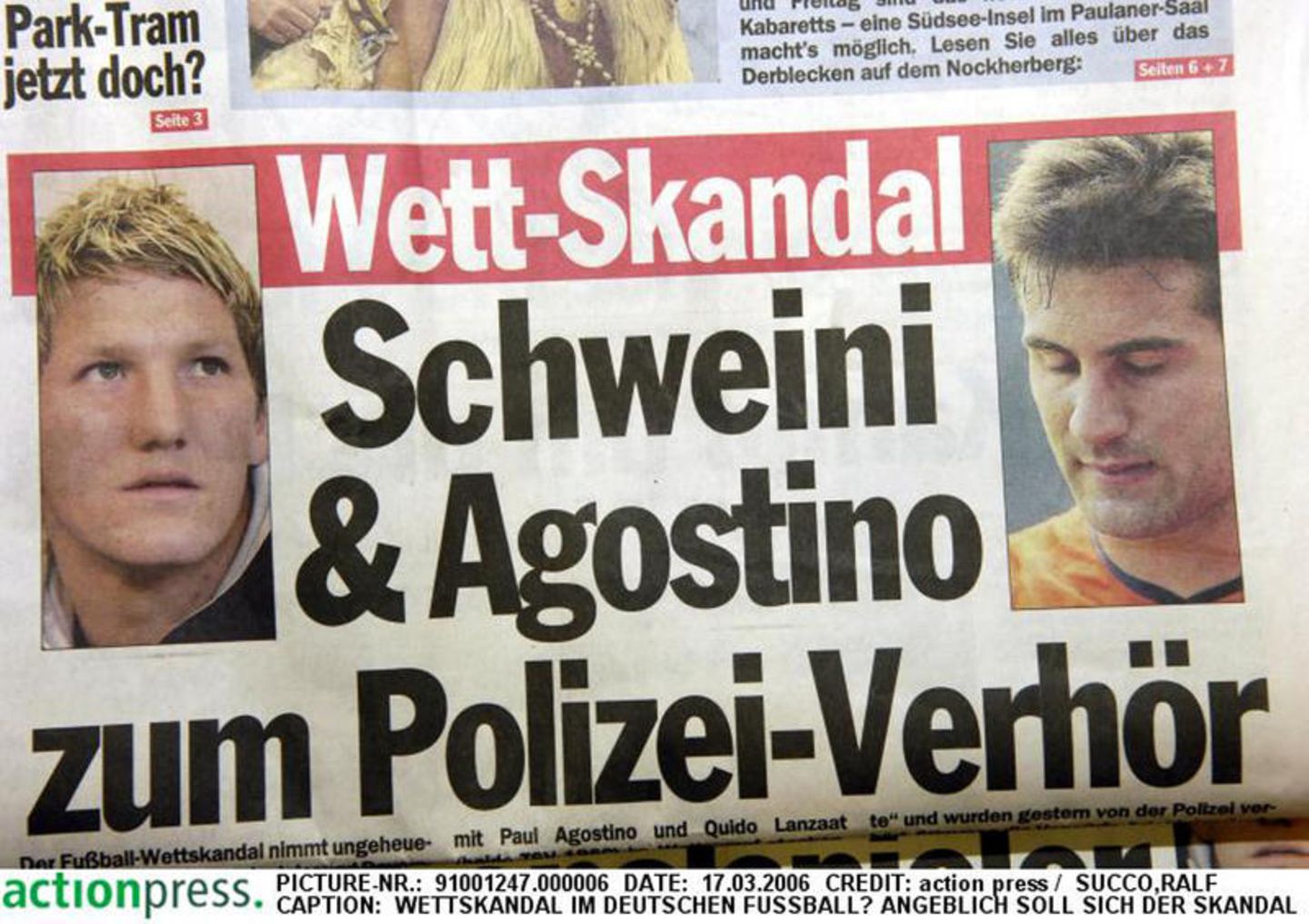 Schweinsteigers Wettskandal