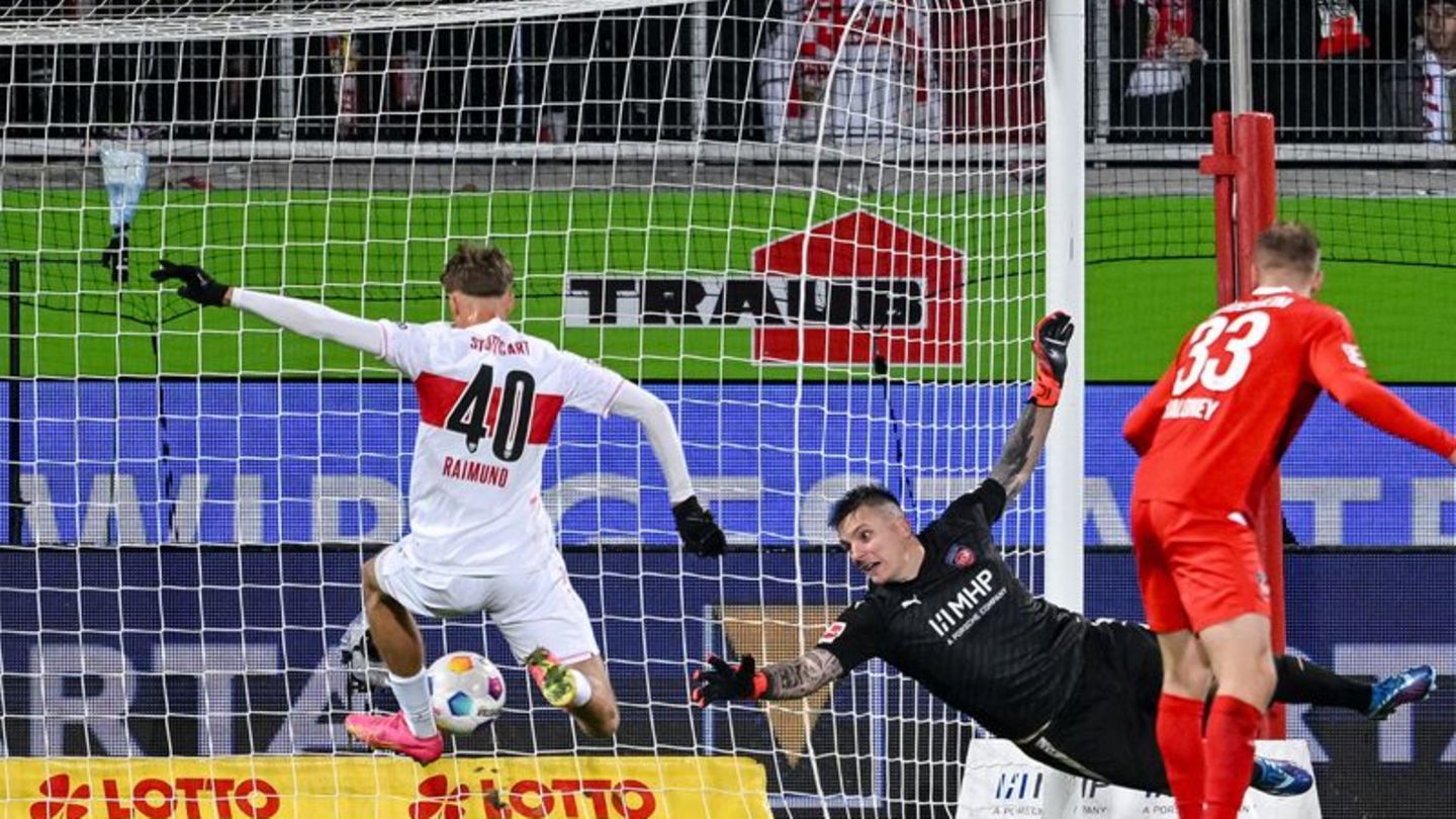Fußball-Bundesliga: VfB-Talent Raimund fällt wohl mehrere Wochen aus