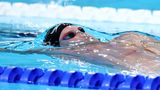 Beeindruckende Oberflächenspannung: Im Halbfinale über 200 Meter Rücken fängt Fotografin Maddie Meyer den Amerikaner Ryan Murphy ein. So schön das Bild für Murphy auch ist, er hätte sich wohl mehr über den Einzug ins Finale gefreut