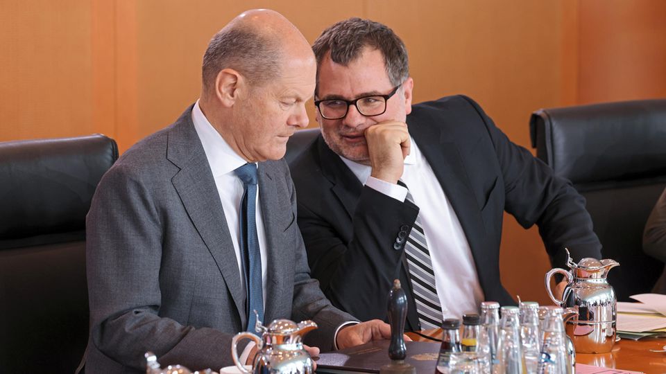 Olaf Scholz und Wolfgang Schmidt