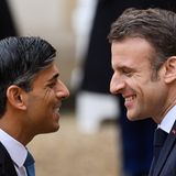 Emmanuel Macron und Rishi Sunak