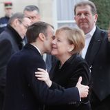 Emmanuel Macron und Angela Merkel