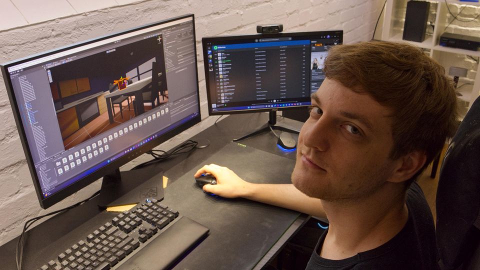 Jedes Semester muss ein Spiel programmiert werden. Diesmal soll es ein 3D-Game in Third-Person-Perspektive werden. 