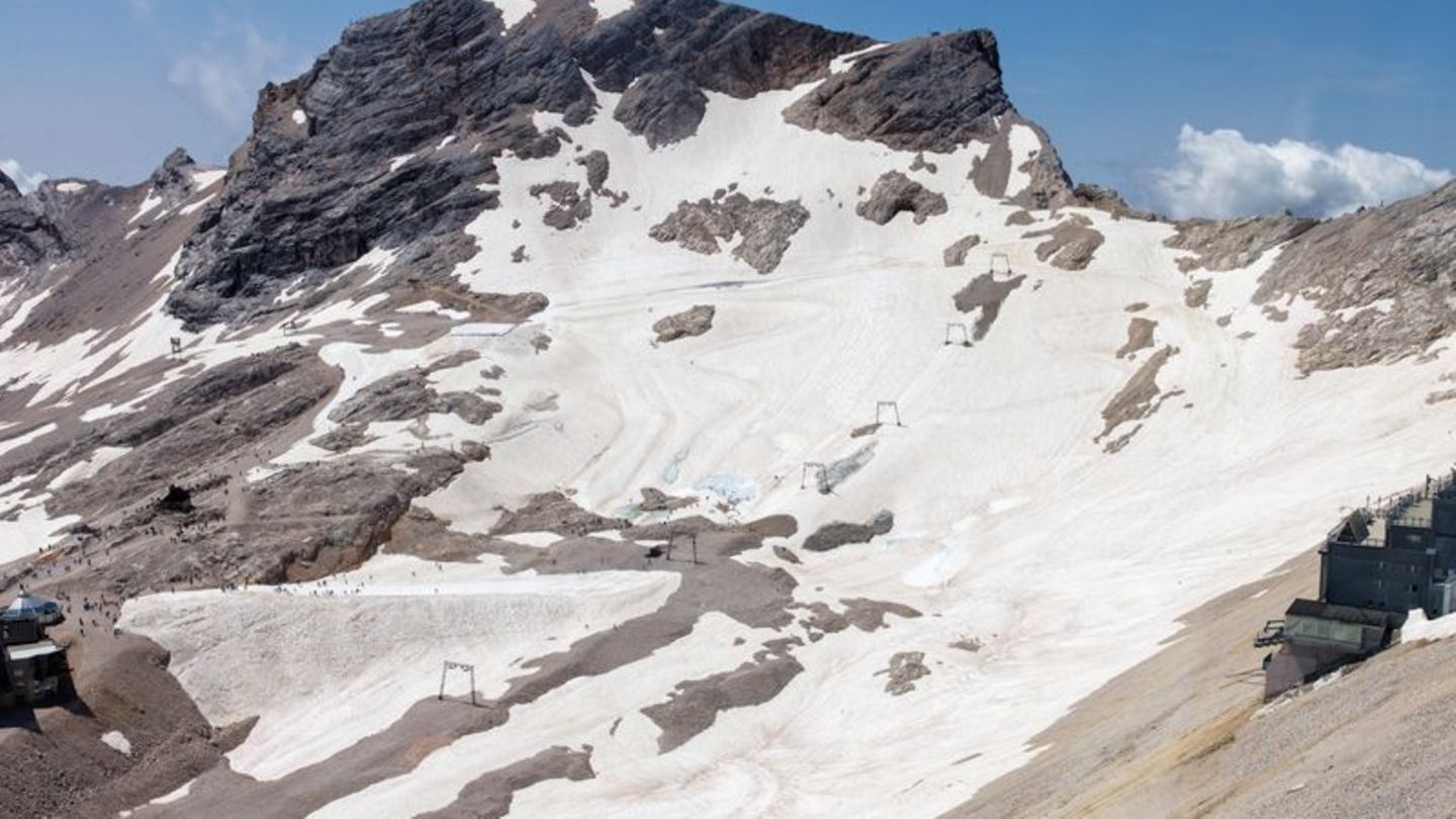 Klima: Zugspitz-Gletscher schmilzt - Landschaftsbild geht verloren