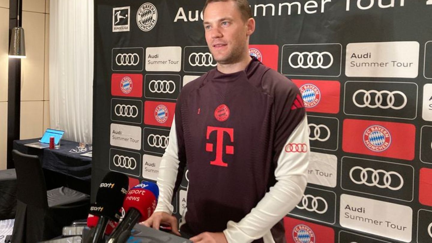 Sommertour des FC Bayern: Neuers Plädoyer für Goretzka: 