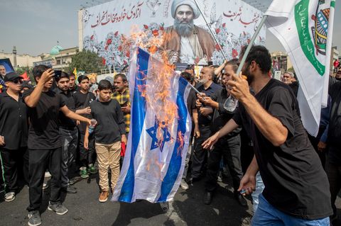 Iran Proteste Israel