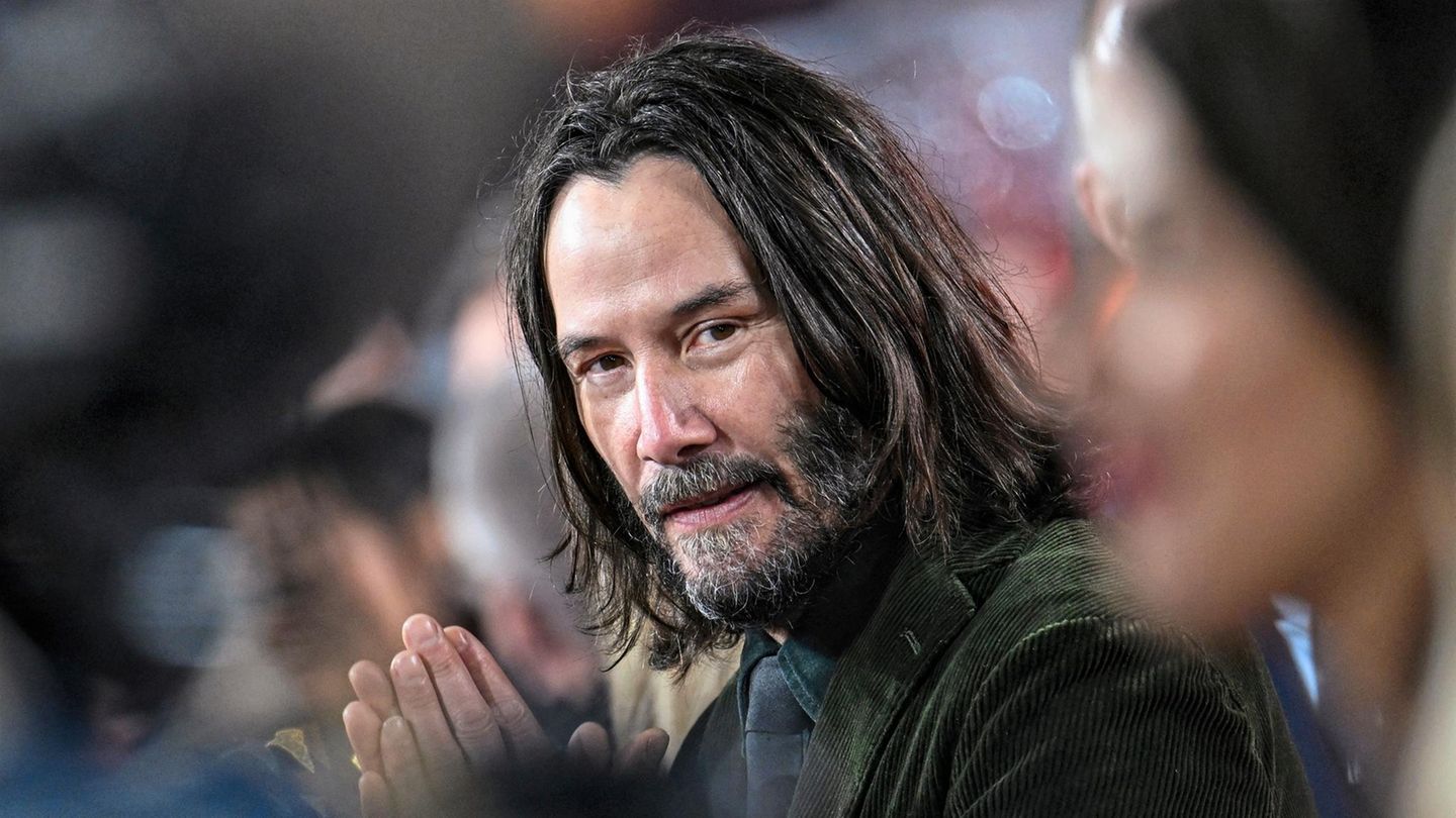 New York: Keanu Reeves feiert als Estragon seine Premiere am Broadway