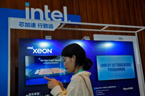 Intel Werbung in China