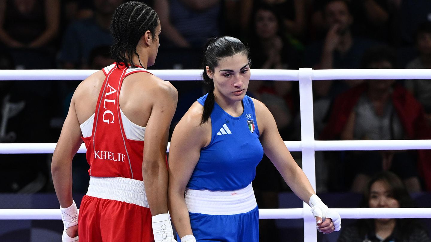 Olympia 2024: Hitzige Geschlechtsdebatte: Unterlegene Boxerin Carini stellt sich vor Khelif