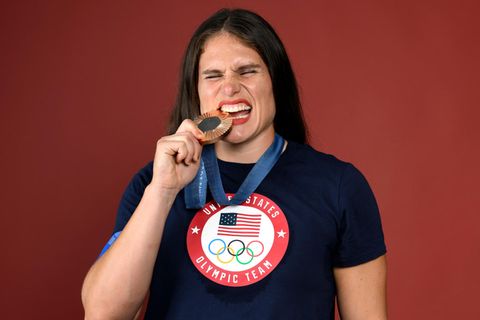 US-Rugby-Star Ilona Maher holte mit ihrem Team Bronze