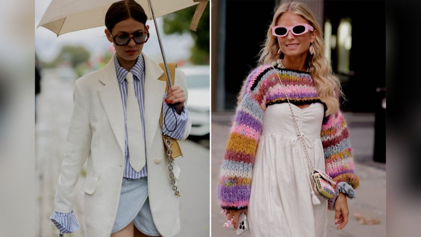 Der schönste Sommer-Modetrend 2024: Streifen in Pastellfarben sind im Trend