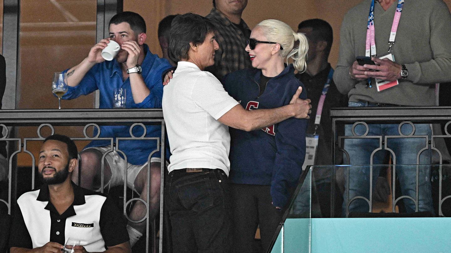 Tom Cruise und Lady Gaga bei Olympia 2024
