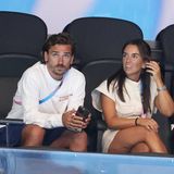 Antoine Griezmann und Erika Choperena bei Olympia 2024