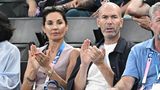 Zinedine Zidane und Véronique Zidane bei Olympia 2024