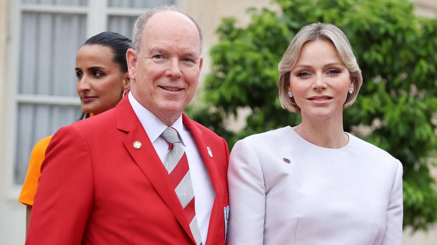 Fürst Albert II. und Fürstin Charlène von Monaco