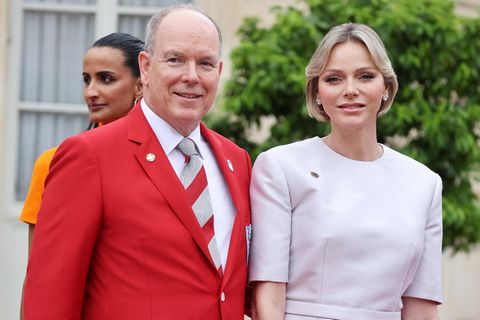 Fürst Albert II. und Fürstin Charlène von Monaco