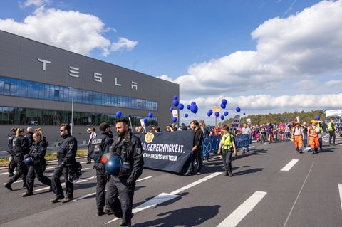 Tesla-Fabrik in Grünheide