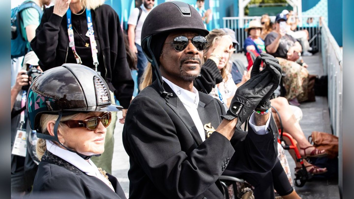 Snoop Dogg bei den Olympischen Spielen: Rapper wird für Dressur-Finale zum Reiter