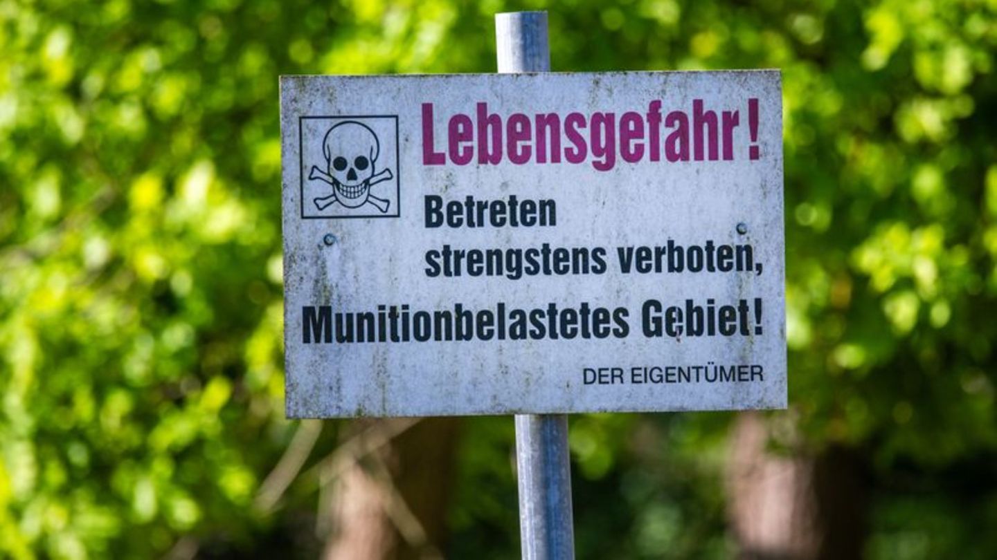 Munitionsbergung: Nach Waldbrand in Lübtheen mehr Geld für Munitionsberäumung