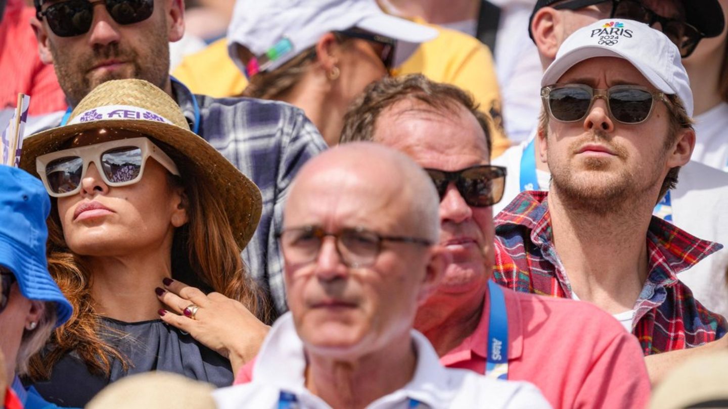 Ryan Gosling und Eva Mendes: Hollywood-Pärchen bei den Olympischen Spielen