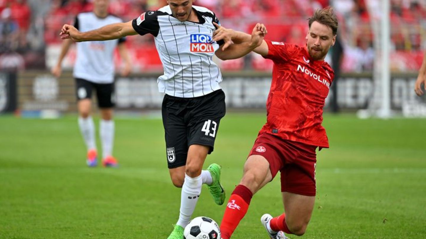 2. Fußball-Bundesliga: Lautern dreht Spiel in Ulm bei Anfang-Debüt