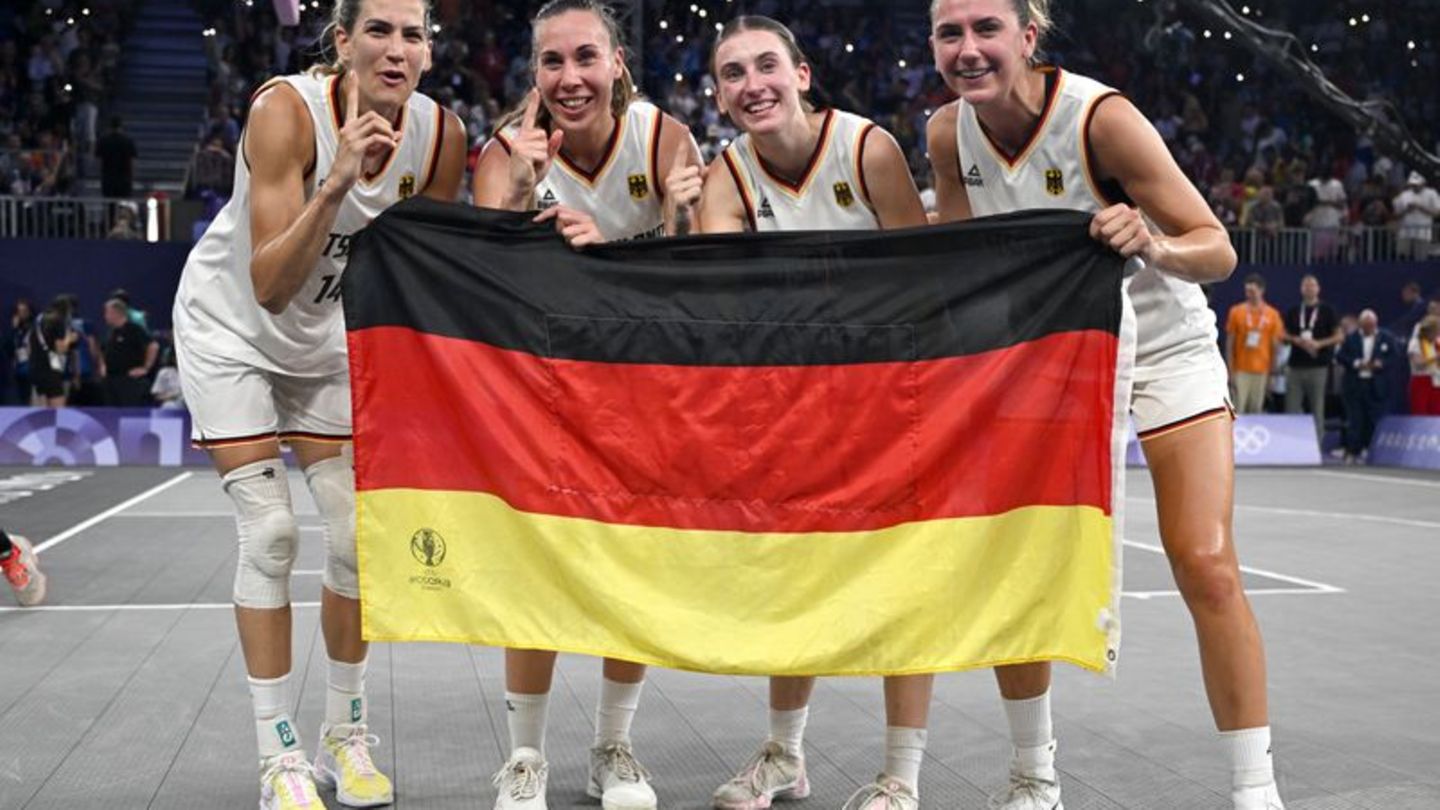 Nach Gold in Paris: Kein Start im Hallen-Basketball für 3x3-Olympiasiegerinnen
