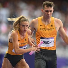 Lars Bredau und Alica Schmidt