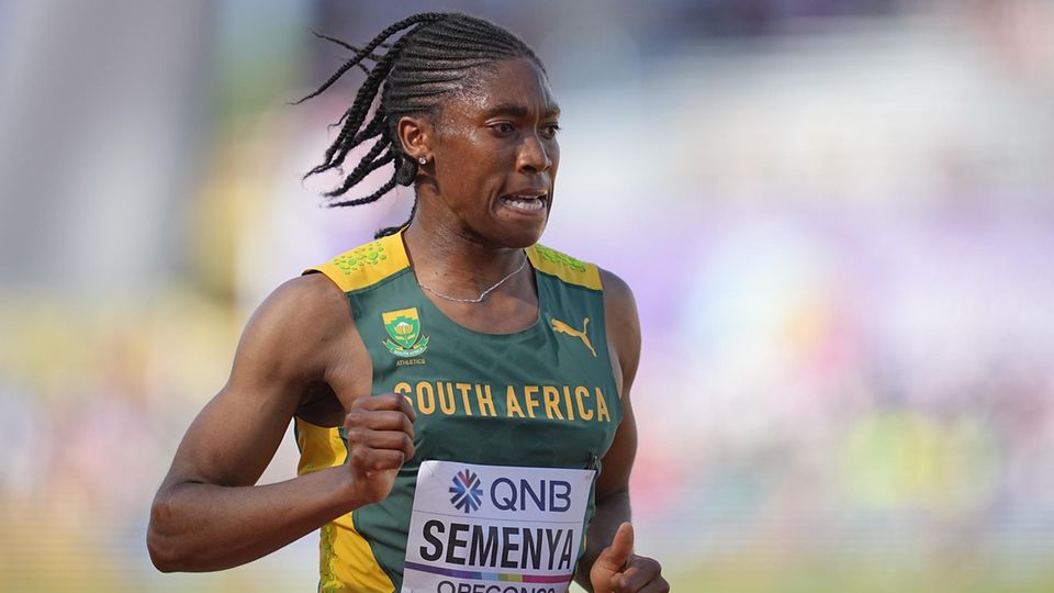 Intersexualität: Spitzenläuferin Caster Semenya beim 5000-Meter-Lauf bei der Leichtathletik-WM in den USA