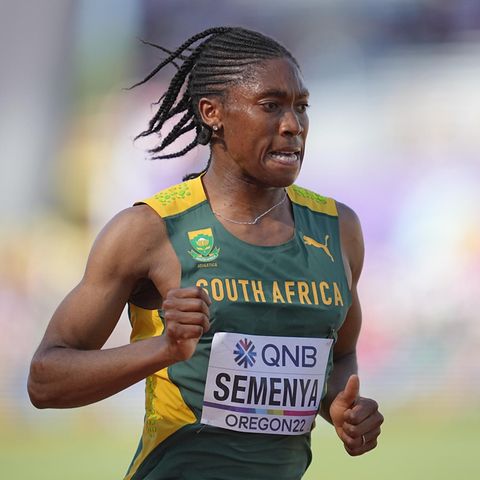 Intersexualität: Die Spitzenläuferin Caster Semenya beim 5000-Meter-Lauf der Leichtathletik-Weltmeisterschaft in den USA