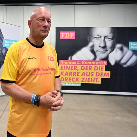 Thüringer FDP-Spitzenkandidat Kemmerich