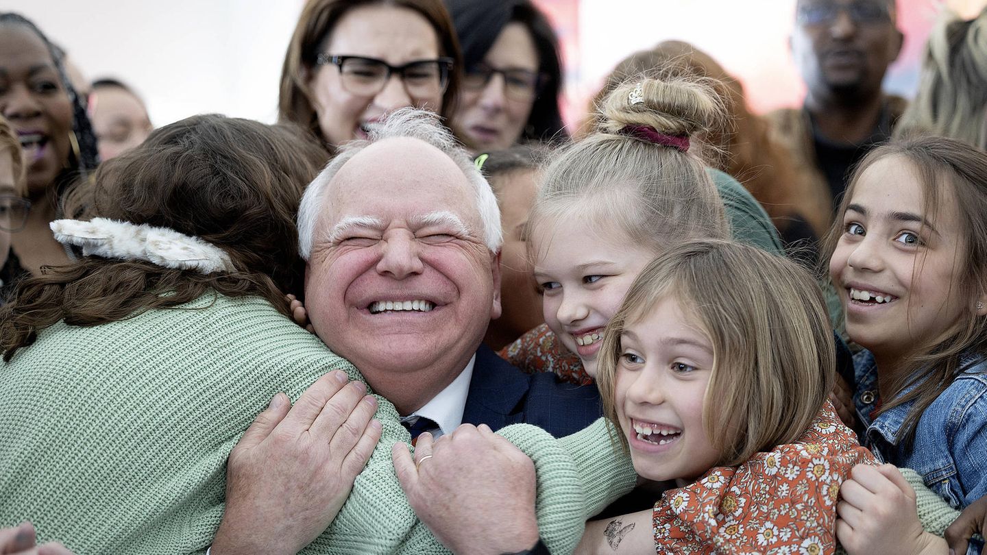 Vizekandidat Tim Walz: Wer hat schon 'was gegen Onkel Timmi?