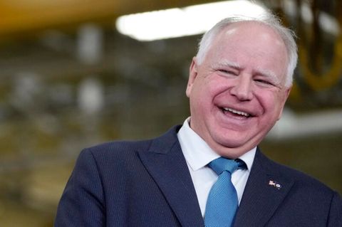 Tim Walz ist der aktuelle Gouverneur von Minnesota – wechselt er 2025 ins Weiße Haus?