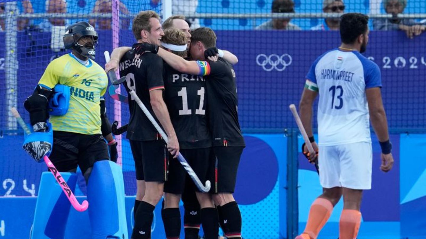 Olympische Spiele in Paris: Hockey-Männer stehen im Finale: 