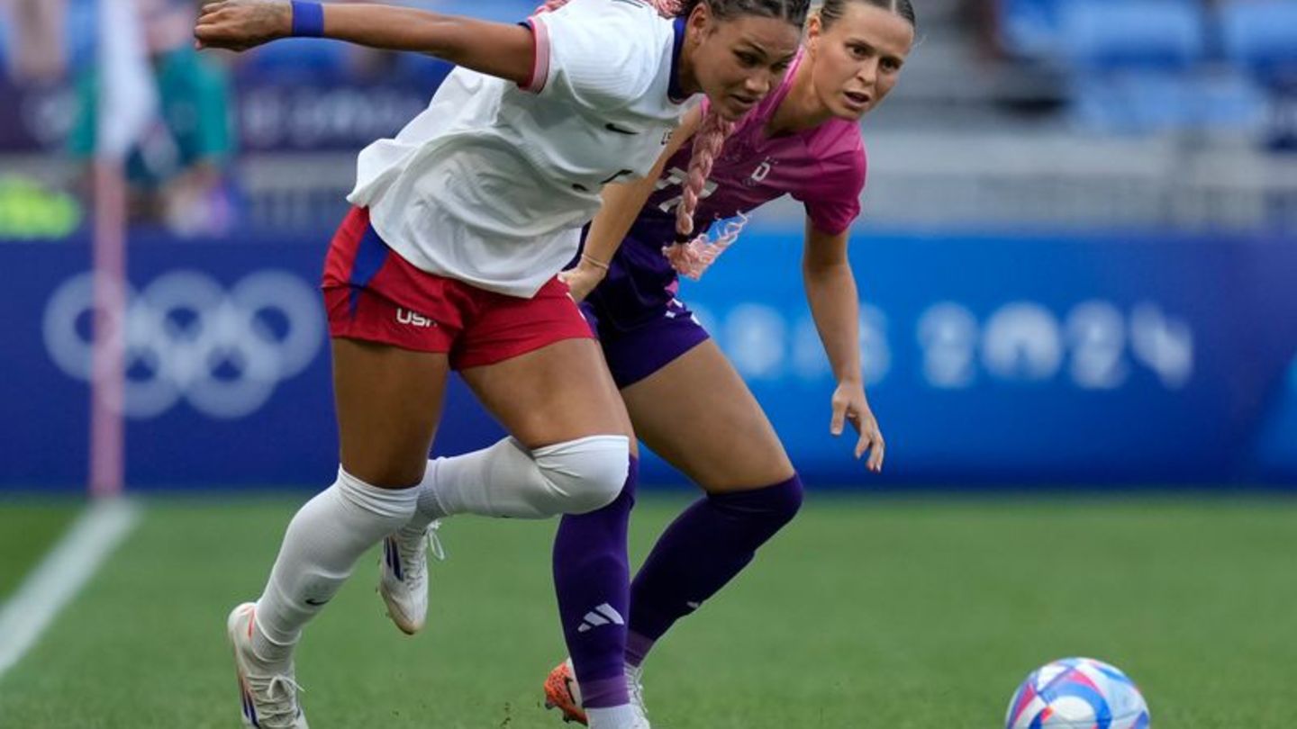 0:1 gegen die USA: Aus der Gold-Traum: DFB-Frauen spielen um Olympia-Bronze