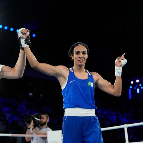 The Algerian boxer Imane Khelif wins again - and moves into the final