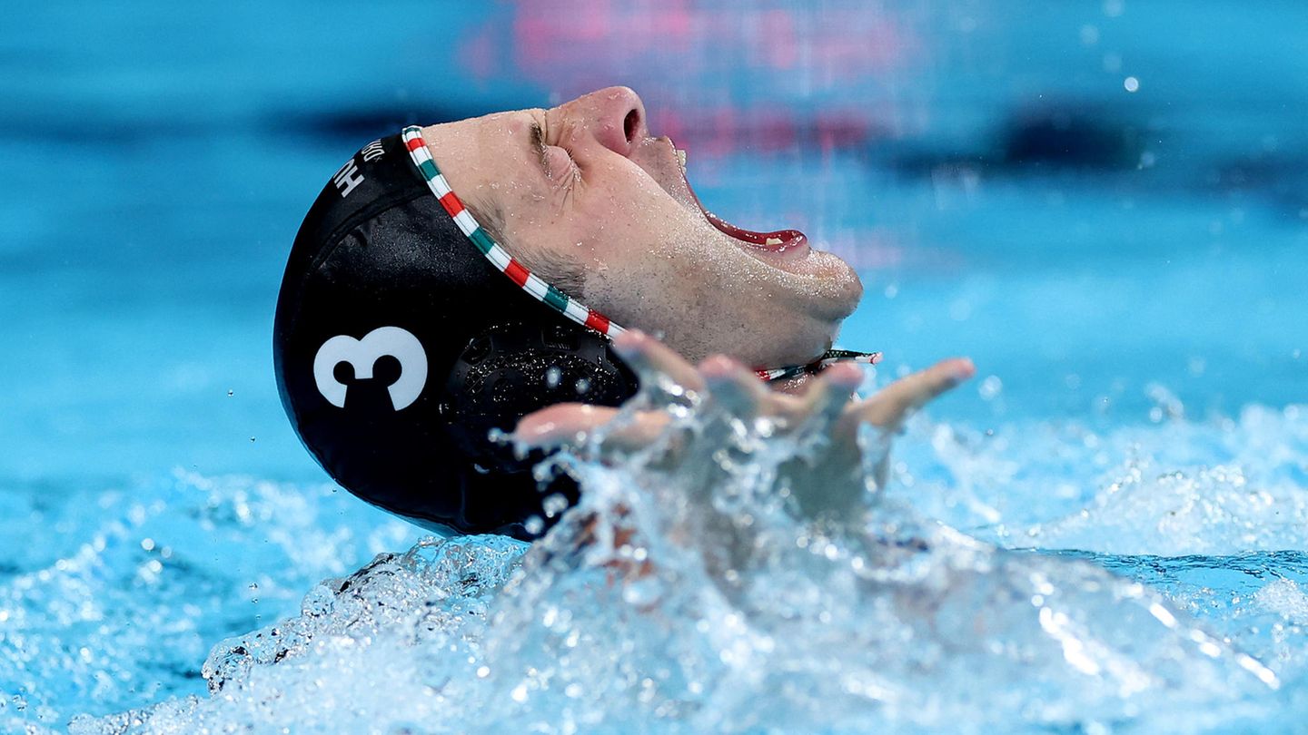 Die Freude muss raus: Krisztian Manhercz bejubelt einen Treffer beim Wasserball. Fünf Treffer erzielte der 27-Jährige im Viertelfinale gegen Italien und rettete sein Team so in Fünfmeterschießen. Dort verwandelte der Ungar dann auch noch den entscheidenden Wurf