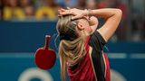 Annett Kaufmann scheint es selbst nicht ganz glauben zu können. Angeführt von der 18 Jahre alten Deutschen Meisterin im Einzel und Doppel bezwang das deutschen Frauen-Team Indien und steht im Halbfinale