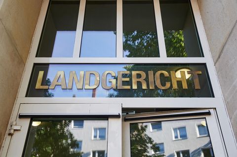 Gerichtsgebäude Landgericht Dortmund von außen