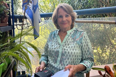 Israel: Ilana Milman zuhause in Ramat haSharon Israel