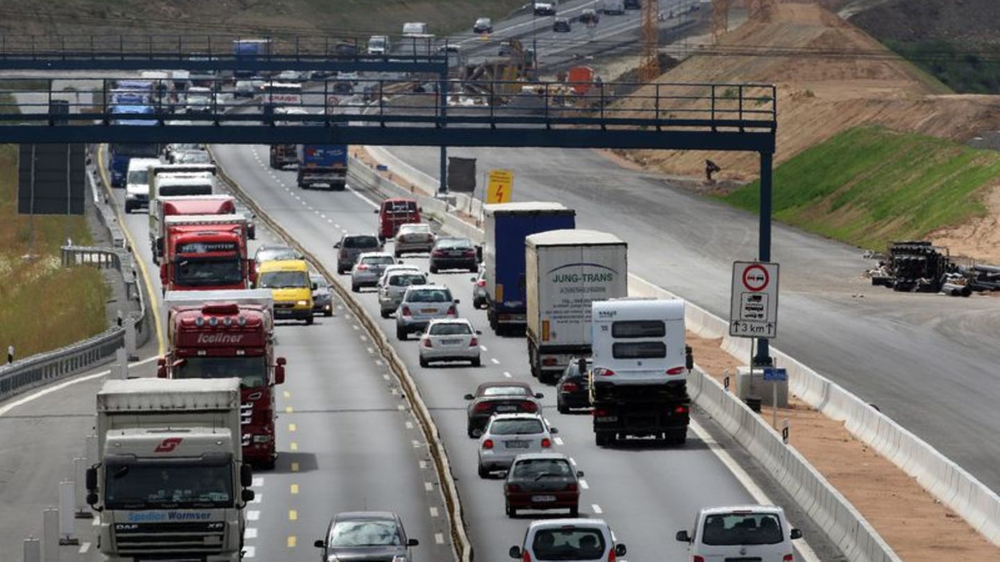 Bauarbeiten: Autobahn 3 in Unterfranken ab Montag teils gesperrt