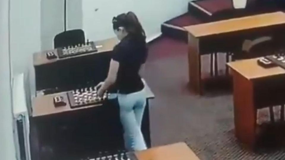 Überwachungskamera Russische Schachspielerin vergiftet offenbar Konkurrentin