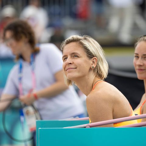 Laura Ludwig im Eiffelturm-Stadion.