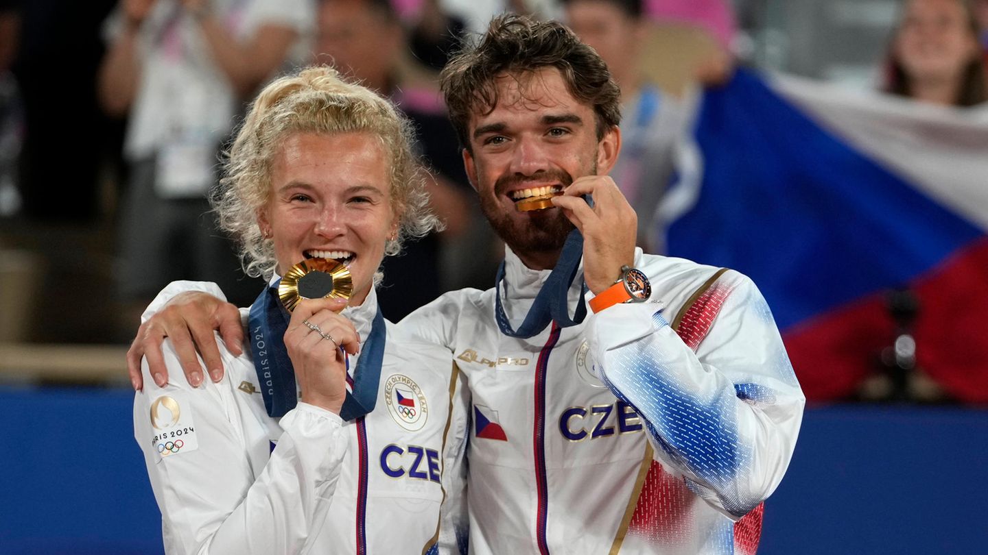 Kateřina Siniaková und Tomáš Macháč