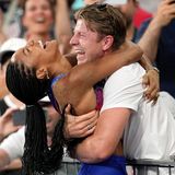 Tara Davis-Woodhall und Hunther Woodhall