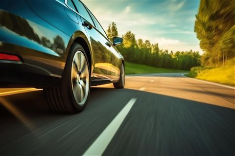 Autobahn Elektroauto Eigene Spur