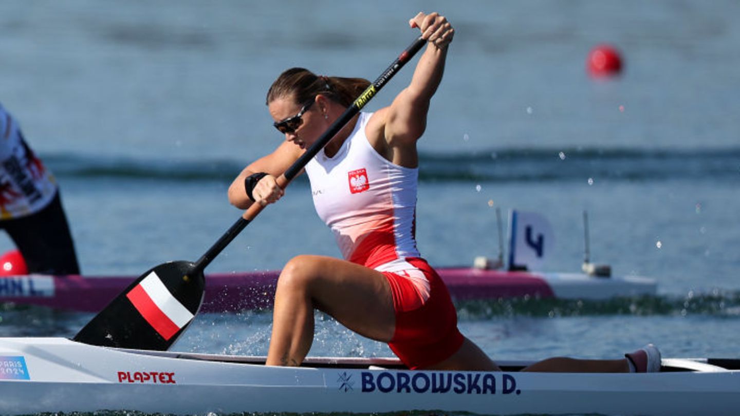 Bei den meisten Sportlern lässt sich nur erahnen, wie viel Training hinter den Leistungen steckt. Bei Dorota Borowska in ihrem Kanu kann man es allerdings wirklich sehen