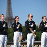 Timm Hellwig, Lisa Tertsch, Lasse Lührs und Laura Lindemann als Mixed Staffel