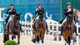 Jessica von Bredow-Werndl, Frederic Wandres und Isabell Werth