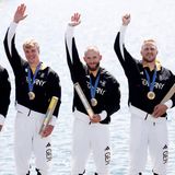 Max Rendschmidt, Max Lemke, Jacob Schopf und Tom Liebscher-Lucz