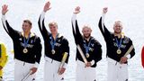 Max Rendschmidt, Max Lemke, Jacob Schopf und Tom Liebscher-Lucz